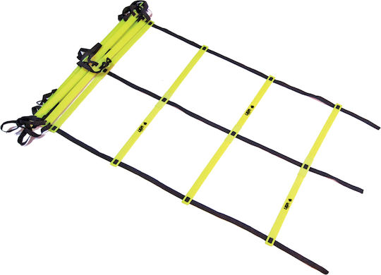 Liga Sport Double Flat Ladder Стълба за ускорение в цвят Жълт