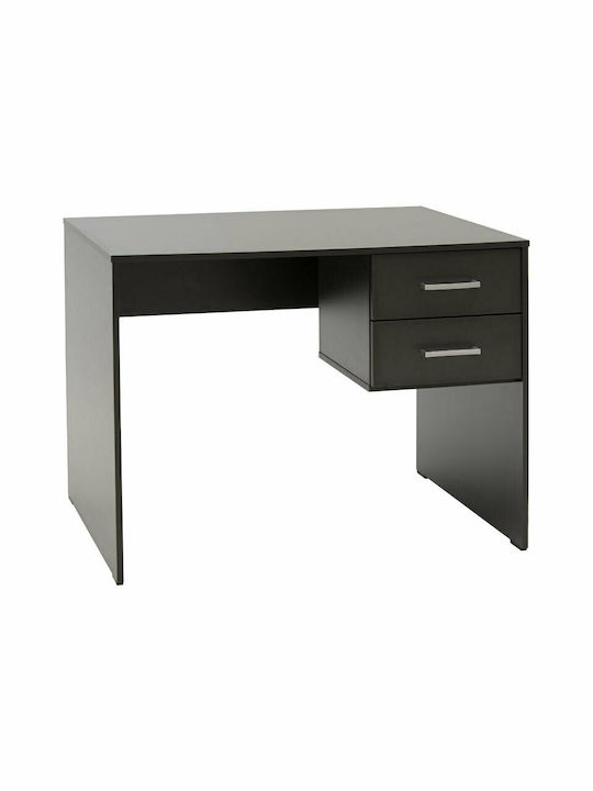 Wooden Margot Home Office Desk Ανθρακί L100xW60xH74cm