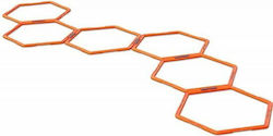 Liga Sport Hexa Ring Σκάλα Επιτάχυνσης σε Πορτοκαλί Χρώμα