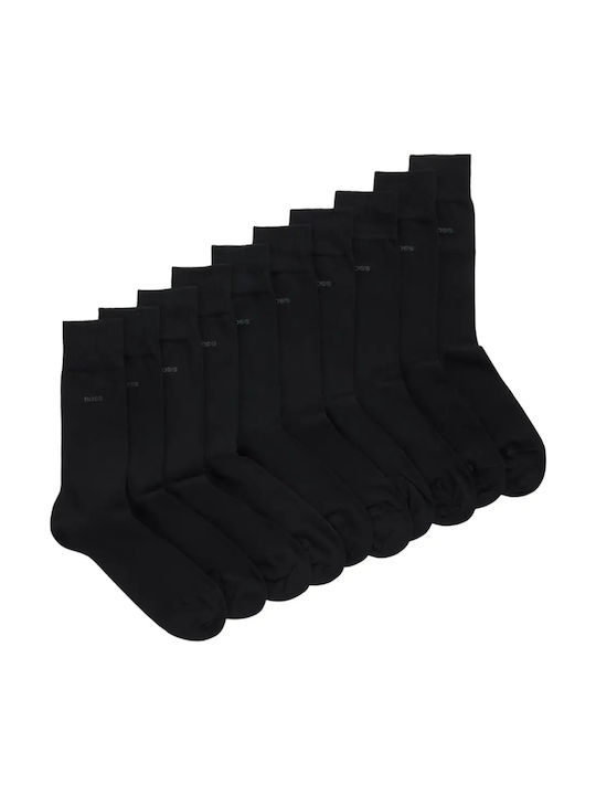 Boss Ανδρικές Κάλτσες Μαύρο 5Pack