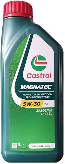 Castrol Magnatec Stop Start Синтетичен Масло за Автомобили 5W-30 1лт