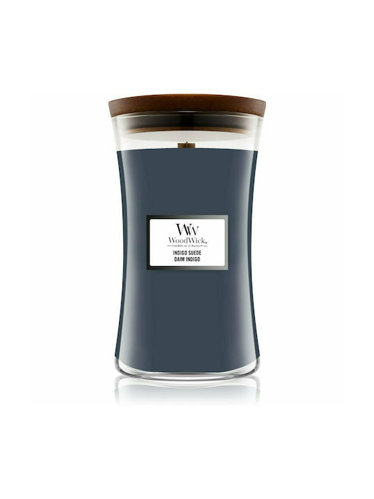 WoodWick Duftkerze Gefäß Blau 610gr 1Stück