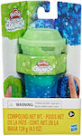 Hasbro Play-Doh Πλαστοζυμαράκι Πλαστελίνης Crystal Crunch Blue Chartreuse για 3+ Ετών