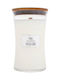WoodWick Αρωματικό Κερί σε Βάζο με Άρωμα White Tea & Jasmine Λευκό 609.5gr