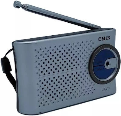 Cmik MK-219 Radio de buzunar Cu baterie Argint