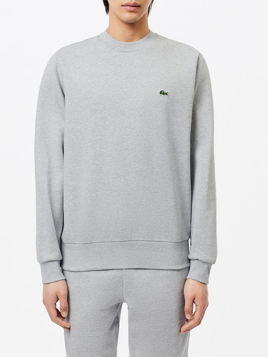 Lacoste Sweatshirt with Hood Gray