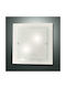 La Mia Luce Naxar Μοντέρνα Μεταλλική Πλαφονιέρα Οροφής με Ντουί E27 σε Λευκό χρώμα 40cm