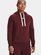 Rival Women's Sweatshirt Hooded Chestnut Red