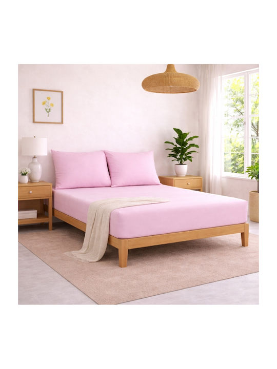 My Home Luxury Sheet Set with 2 Pillowcases Sup...