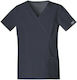 Cherokee 4728 Medizinische Bluse Gray aus Baumw...