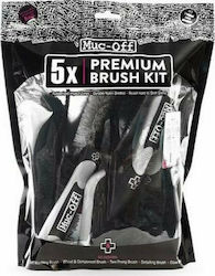 Muc-Off Premium Brush Set De Perii De Curățare Pentru Motocicletă 5 Bucăți Muc-Off Premium Brush Set De Perii De Curățare Pentru Motocicletă 5 Bucăți