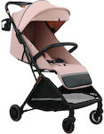 Bebe Stars City Baby Stroller Suitable for Newborn Powder Pink 6.3kg