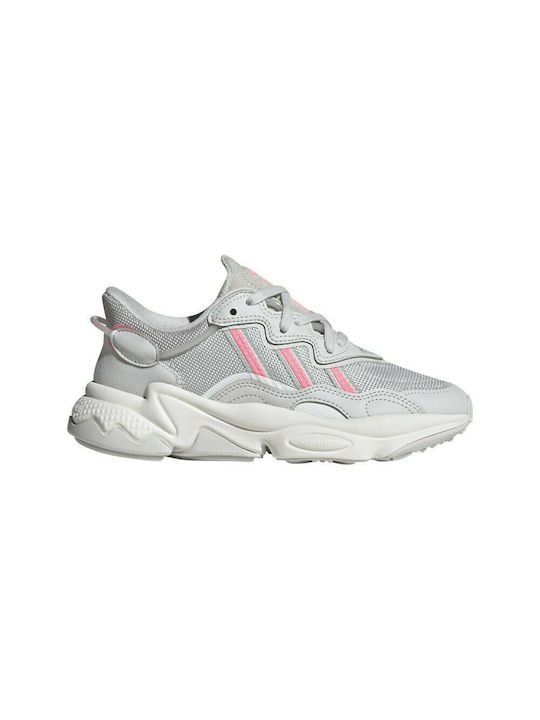 Adidas Παιδικά Sneakers Ozweego για Κορίτσι Grey One / Crystal White / Beam Pink