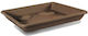 Viosarp Begonia Pot Plate Plastic Bronze 25x25cm