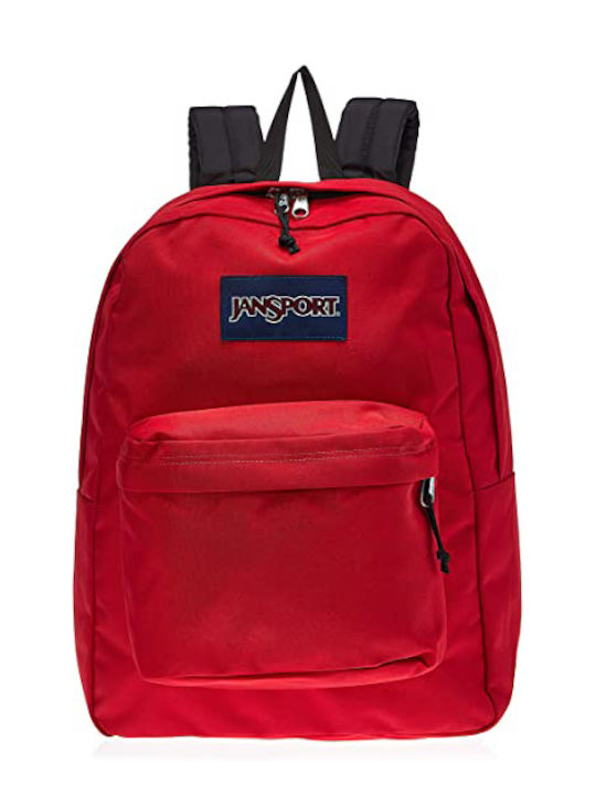 Jansport Superbreak One School Bag Backpack Junior High-High School in Red color 26lt