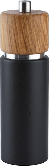 Zassenhaus Hannover Manual Wooden Pepper Mill 18cm Black