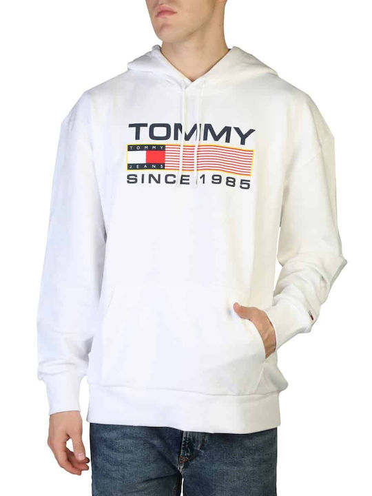 Tommy Hilfiger Sweatshirt with Hood White