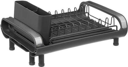 5Five Plastic Black Sink Strainer 49x20x13cm