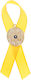 Bellissimo Christening Charm Pin Yellow 50pcs