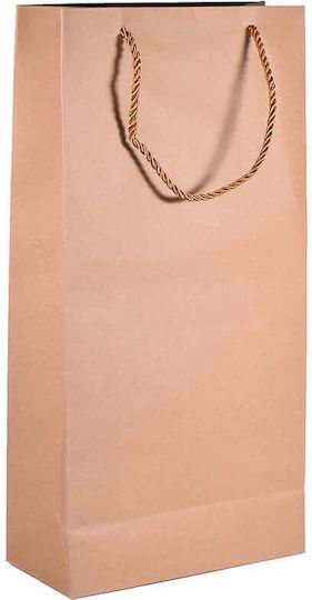 Giftland Kraft Paper Bag for Gift Brown 9x38x19cm.