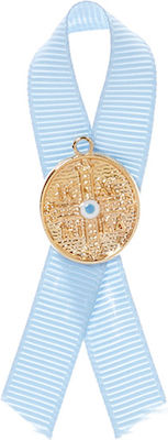 Bellissimo Christening Charm Pin Light Blue 50pcs