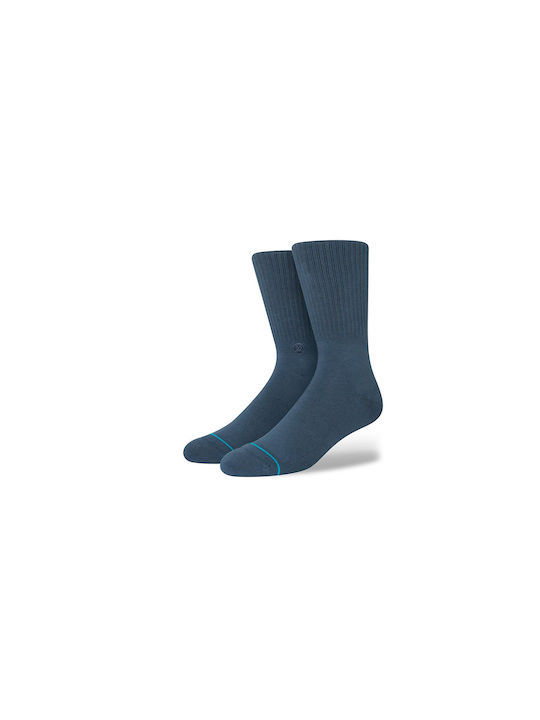 Stance Icon Athletic Socks Blue 1 Pair