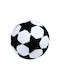 Kids Round Throw Pillow Maracana 25cm Black
