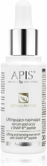 Apis Natural Cosmetics Lifting Peptide Snap-8 Κρέμα Ματιών για Ενυδάτωση , Ανόρθωση Βλεφάρων , Σύσφιξη , Ανάπλαση , Λάμψη & Σακούλες 30ml