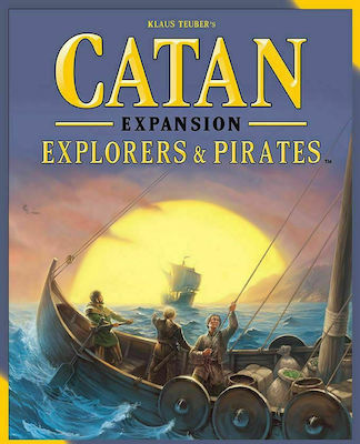 Extensie de Joc Catan: Explorers & Pirates pentru 2-4 Jucători 12+ Ani (EN) Mayfair Games