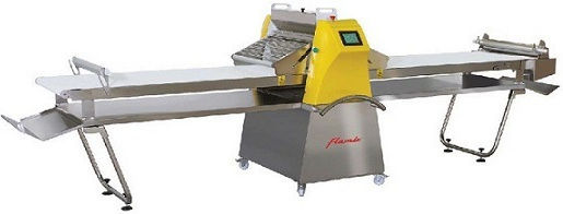 Flamic Bakery And Pastry Equipment FAST 700-1500 Mașină de făcut foi De podea 2000W / 230V L355xl120xH134.5cm.