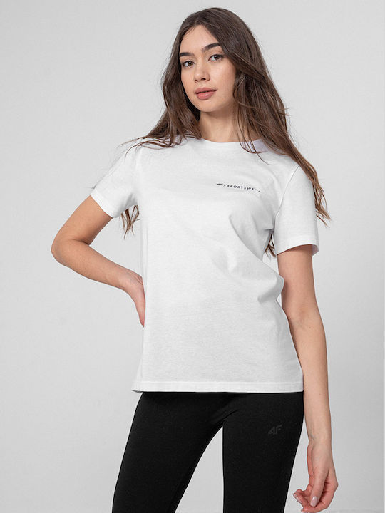 4F Women's T-shirt White