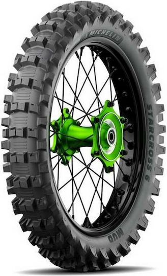 Michelin StarCross 6 Mud 110/90-19 62M TT Λάστιχο Μοτοσυκλέτας Πίσω