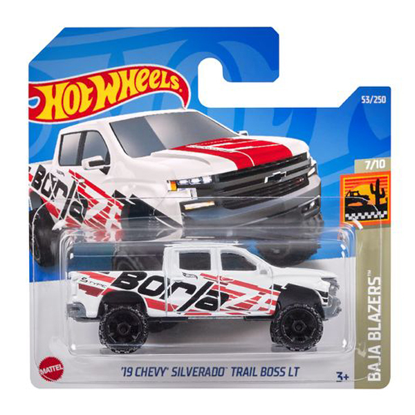 Mattel Αυτοκινητάκι Hot Wheels '19 Chevy Silverado Trail Boss LT για 3