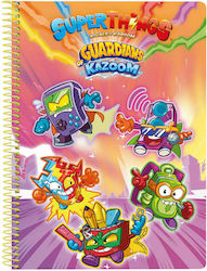 SuperThings Superthings Guardians Kazoom Caiet 80 Foi de Hârtie A5 Multicolor SuperThings Superthings Guardians Kazoom Caiet 80 Foi de Hârtie A5 Multicolor