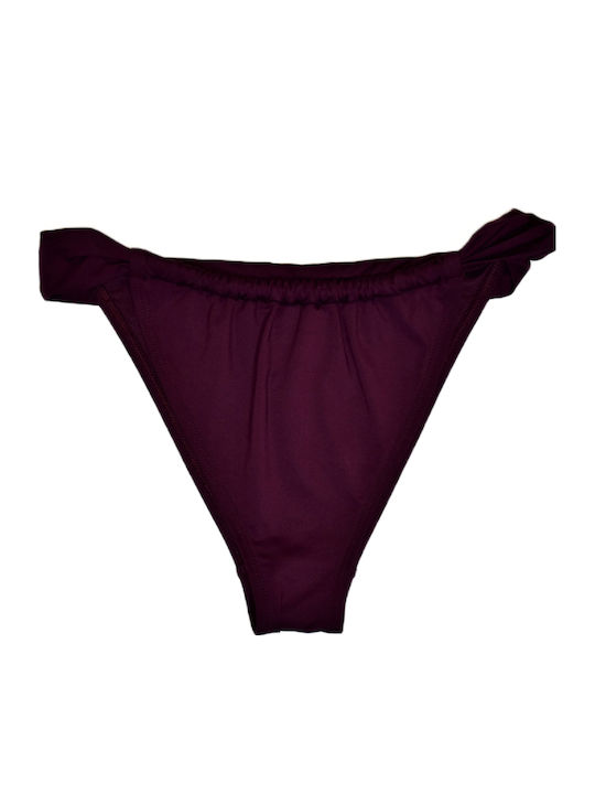 Shell Bikini Brazil Μπορντό