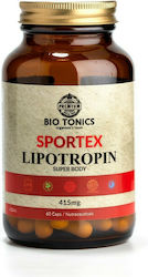 Bio Tonics Sportex Lipotropin 415mg 60 Vegetable Capsules Bio Tonics Sportex Lipotropin 415mg 60 Vegetable Capsules