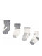 Mayoral Kids' Socks Knee-High Ecofriends Gray 4 Pairs