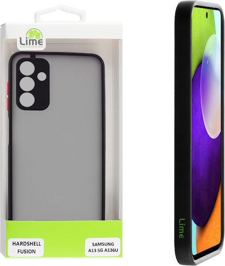Lime Hardshell Camera Guard Umschlag Rückseite Kunststoff Schwarz (Galaxy A13 5G)