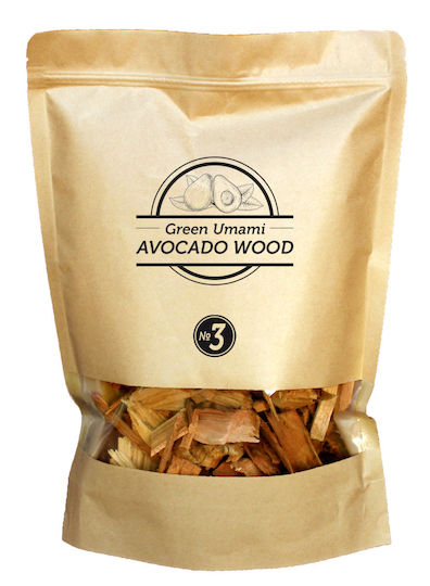 Smokey Olive Wood Chips Ξύλου Καπνίσματος για Ψησταριά με Άρωμα Αβοκάντο 1.7lt