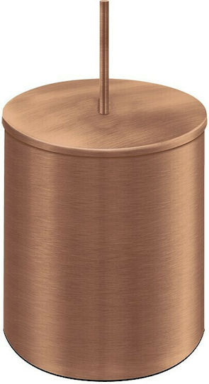 Sanco Metallic Bathroom Basket 5lt Copper Mat