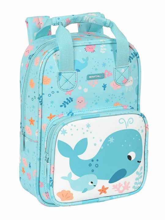 Safta Ballenita Schulranzen Rucksack Kindergarten in Weiß Farbe L20 x B8 x H28cm 642289765