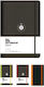 The Writing Fields 2100110 Notebook with Blank Pages Gray