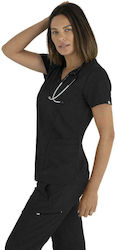 Grey's Anatomy London Γυναικεία Ιατρική Μπλούζα Μαύρη