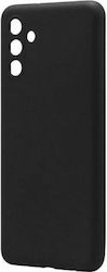 iNOS Liquid Back Cover Silicon Negru (Galaxy A1...