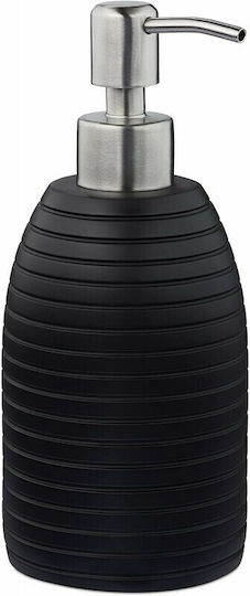 Relaxdays Dispenser Ceramic Black 300ml