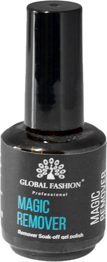 Global Fashion Magic Remover Безацетоново разтворител за нокти 15мл 58684