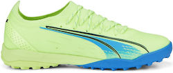 Puma Ultra Ultimate Cage Χαμηλά Ποδοσφαιρικά Παπούτσια με Σχάρα Πράσινα
