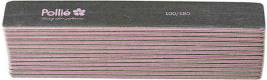 Eurostil Nagelfeile Quadratische Papier 100/180 12 Stück