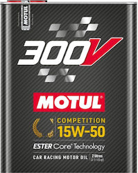 Motul 300V Competition Car Lubricant 15W-50 2lt