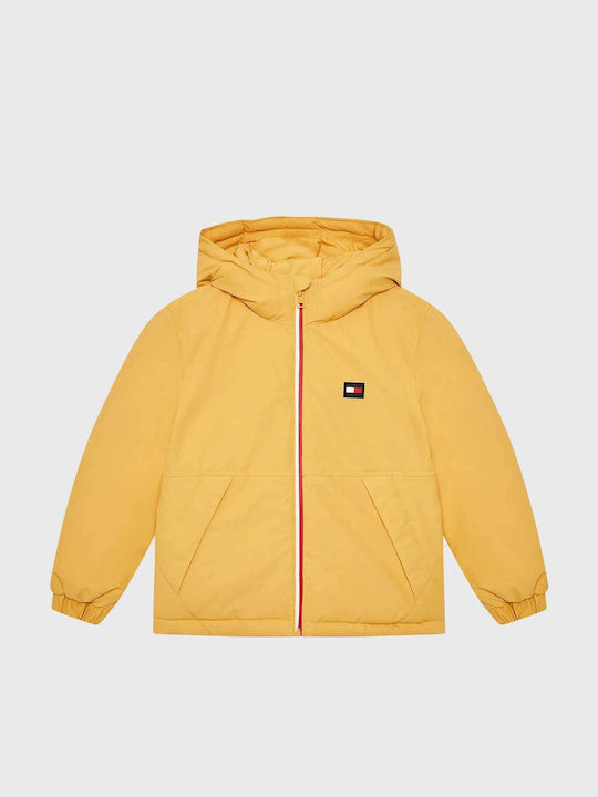 Tommy Hilfiger Παιδικό Casual Μπουφάν Κοντό με ...